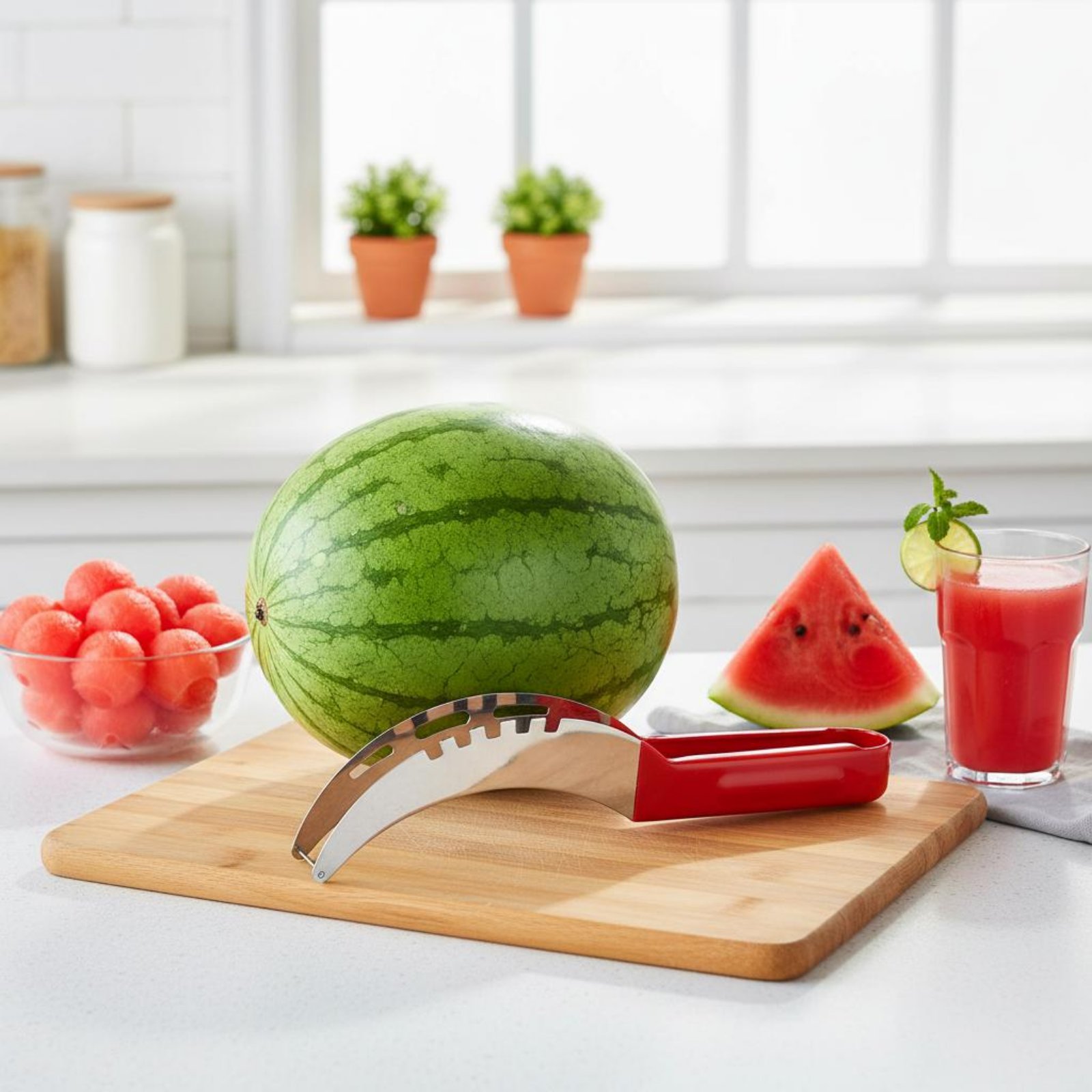Нож для нарезки арбуза кубикам – обзор и цена Kitchen Gadgets Usa