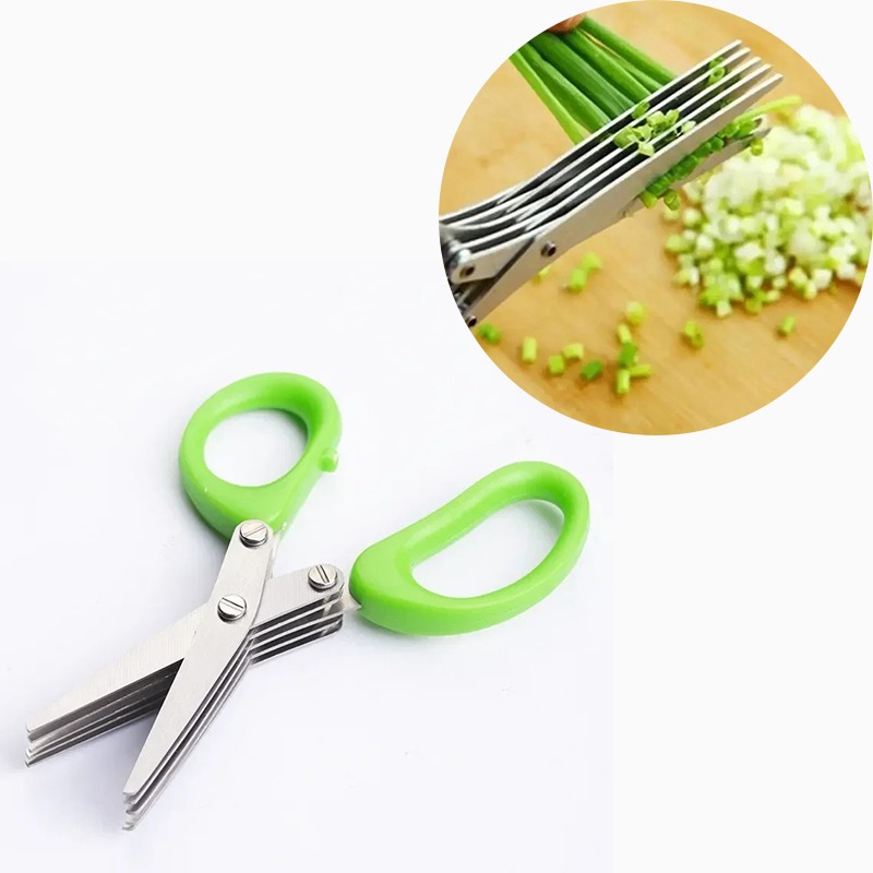 Ножницы для трав с 5 лезвиями  – обзор и цена Herb Scissors 5 Blade