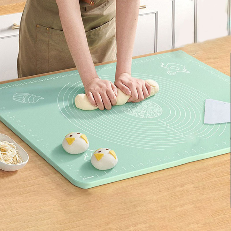 Silicone Baking Mat - Силиконовый коврик для замеса со шкалой,