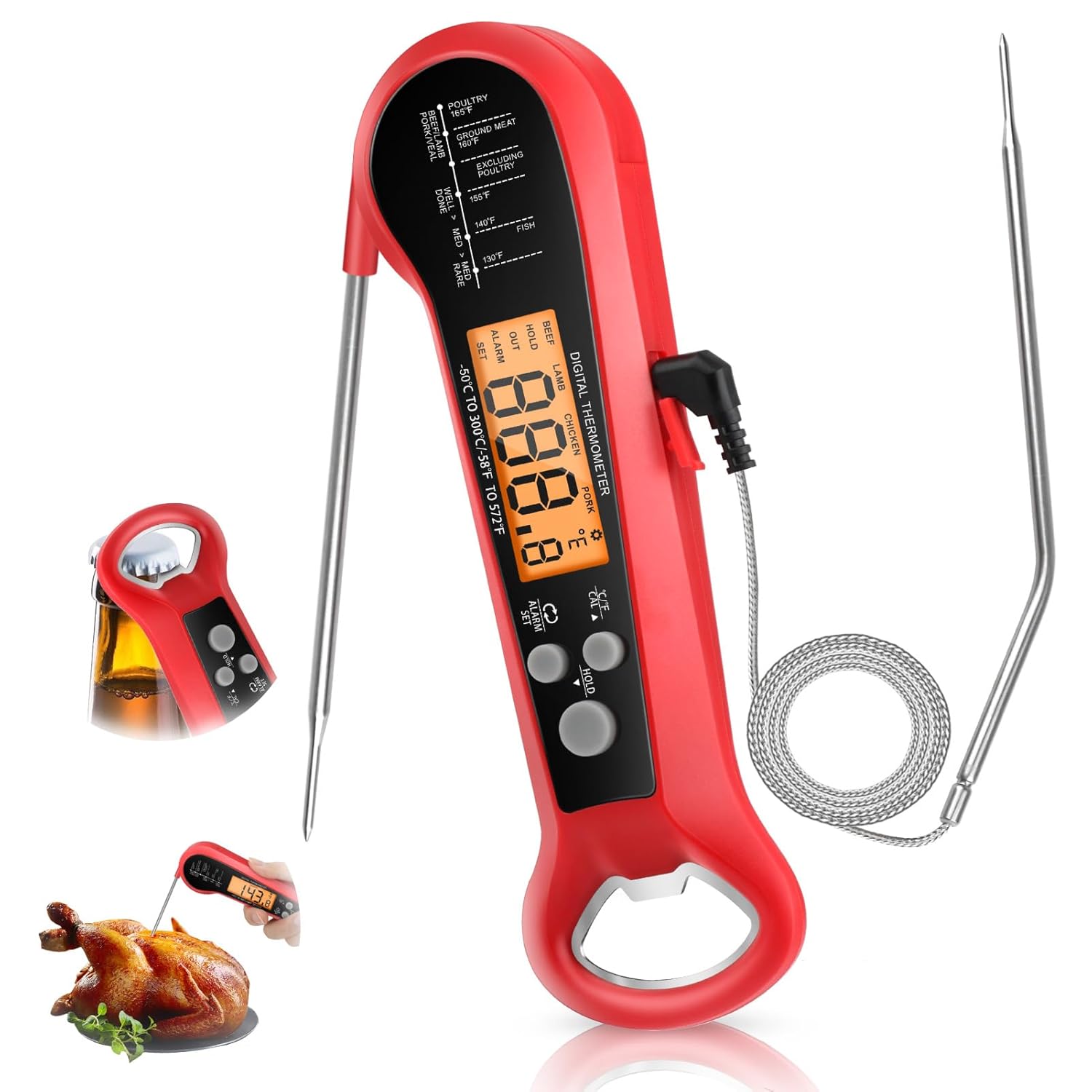 Профессиональный цифровой терм – обзор и цена Instant Read Thermometer