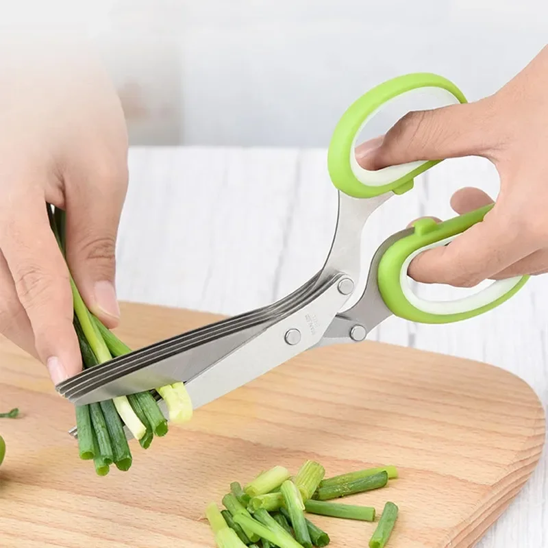 Ножницы для трав из нержавеюще – обзор и цена Herb Scissors 5 Blade