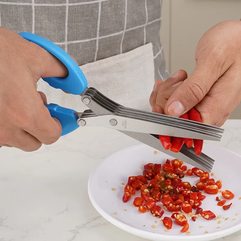 Кухонные ножницы, многофункцио – обзор и цена Herb Scissors 5 Blade