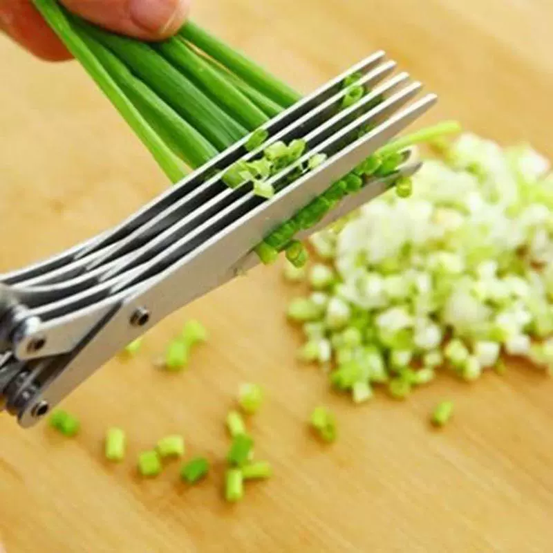 Набор из 2 многофункциональных – обзор и цена Herb Scissors 5 Blade