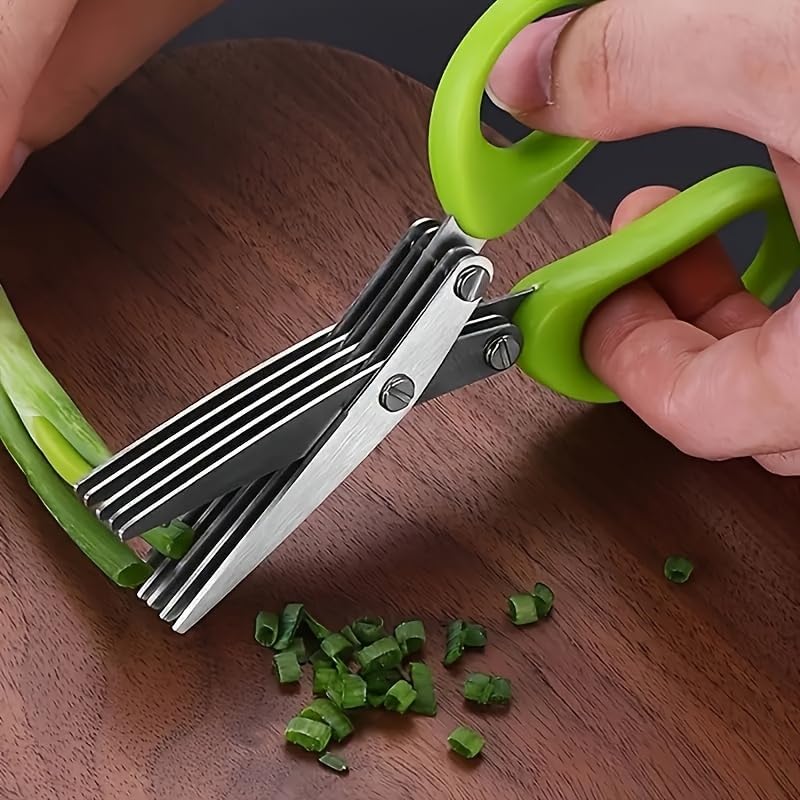 Набор из 2 многофункциональных – обзор и цена Herb Scissors 5 Blade
