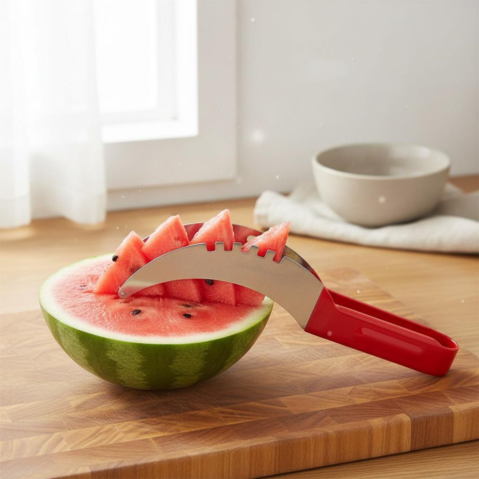 Нож для нарезки арбуза кубикам – обзор и цена Kitchen Gadgets Usa