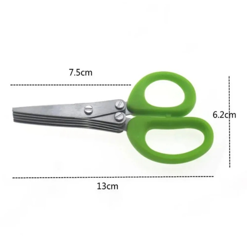 Ножницы для трав с 5 лезвиями  – обзор и цена Herb Scissors 5 Blade