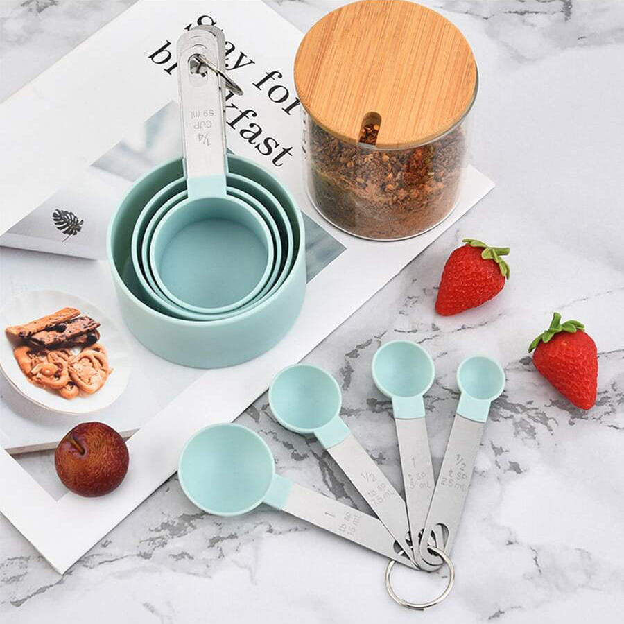 4 шт./8 шт. пластиковый мерный – обзор и цена Kitchen Gadgets Pakistan