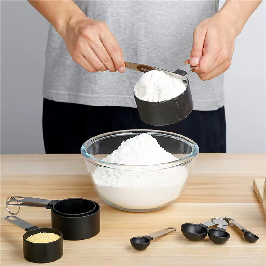 4 шт./8 шт. пластиковый мерный – обзор и цена Kitchen Gadgets Pakistan