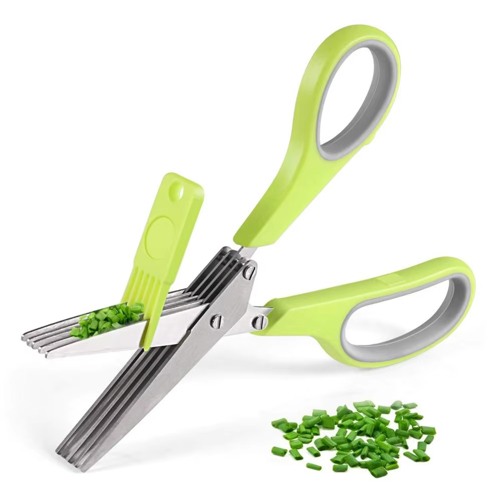 5 лезвий, ножницы для трав из  – обзор и цена Herb Scissors 5 Blade