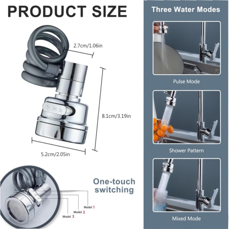 Новый 3-режимный смеситель для – обзор и цена Kitchen Gadgets Pakistan