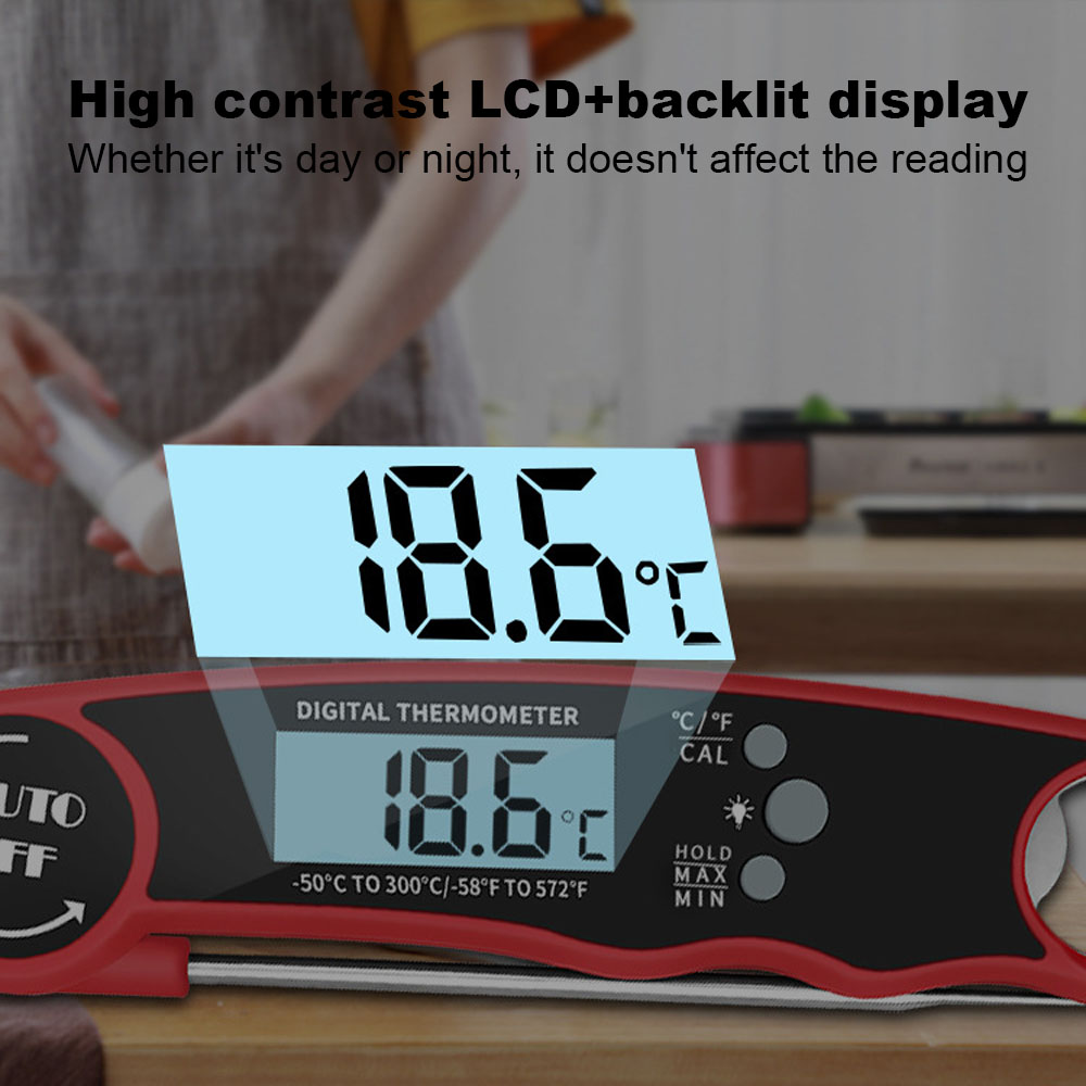 Цифровой термометр для мяса –  – обзор и цена Instant Read Thermometer