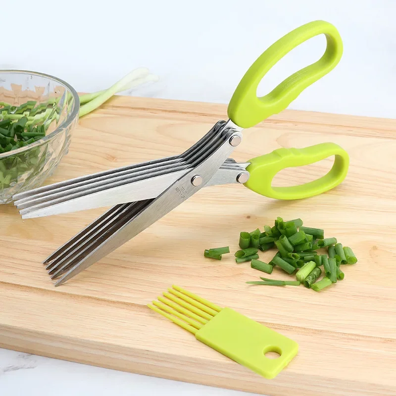 Кухонные ножницы, многофункцио – обзор и цена Herb Scissors 5 Blade